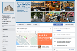 Restaurant Parthenon Bremen auf Facebook
