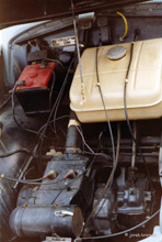 Lloyd LP 400 - Motorraum