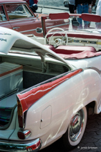 Borgward Isabella Coupe Cabrio mit verchromten Heckflossen