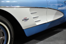 Cherolet Corvette Convertible 1961 Detail