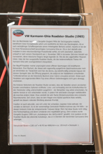VW Karmann-Ghia Roadster-Studie 1965