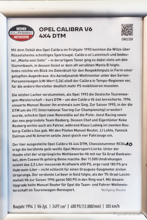 Opel Calibra V6 4x4 DTM (1994)