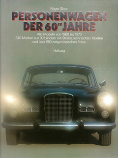 Personenwagen der 60er Jahre / Roger Gloor / Hallwag Verlag