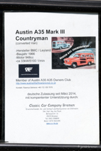 Austin A35 Mark III Countryman (1966)