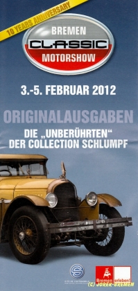 Bremen Classic Motorshow 2012 - Prospekt