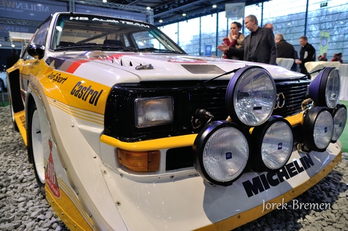Für Fotogalerie hier klicken - Audi Ur-Quattro - Bremen Classic Motorshow 2013
