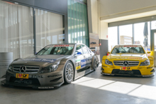 Mercedes-C-Klasse-DTM Coulthard Post
