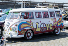 VW T1-Bus Hippie