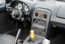 Mazda MX-5 Innenraum - kein Lenkrad = kein Diebstahl