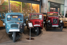 Goli-Dreirad-Pritschen und Borgward Leicht-LKW (Vorkrieg) B 1000