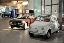 Fiat 500 und Alfa Romeo 2000 Berlina